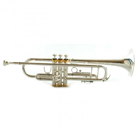 American Heritage Special 78 Trumpet – Silver with Gold Caps