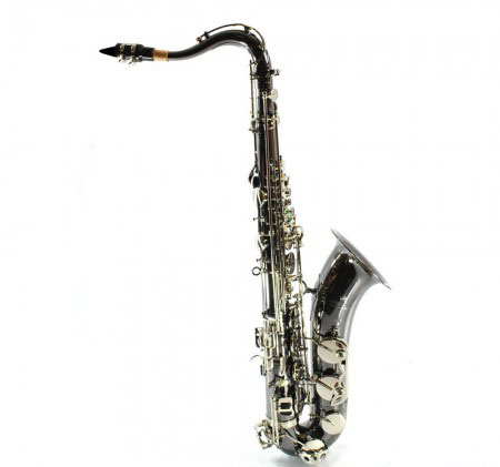 Elite V Pro Artist Tenor Saxophone – Black Nickel-Silver