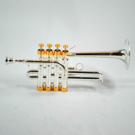 Center Tone Piccolo Trumpet – Silver & Gold
