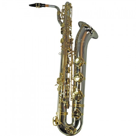 Elite V Baritone Saxophone – Silver & Gold