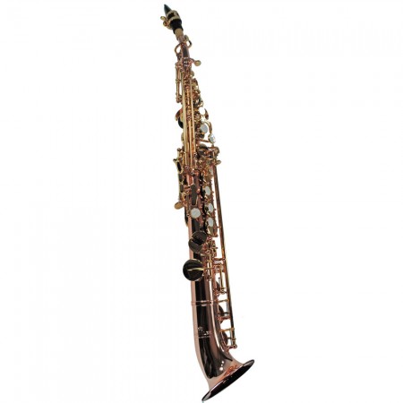 Elite V Semi-Curved Soprano Saxophone – Rose & Gold