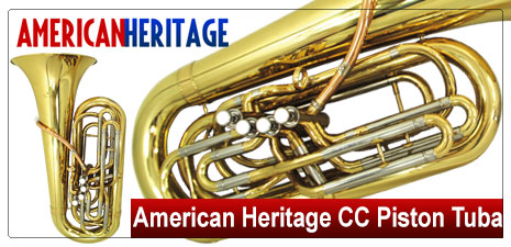 American Heritage CC Piston Tuba