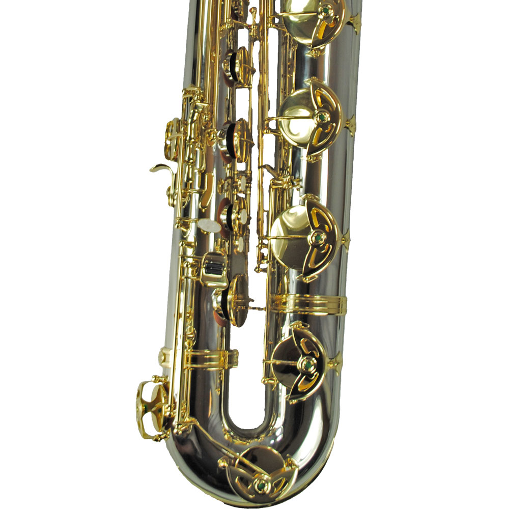 Elite V Baritone Saxophone – Silver & Gold