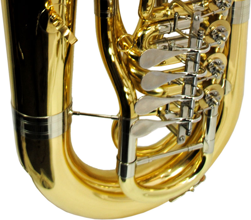 American Heritage 6 Valve Rotary F Tuba – Yellow Brass & Nickel Silver