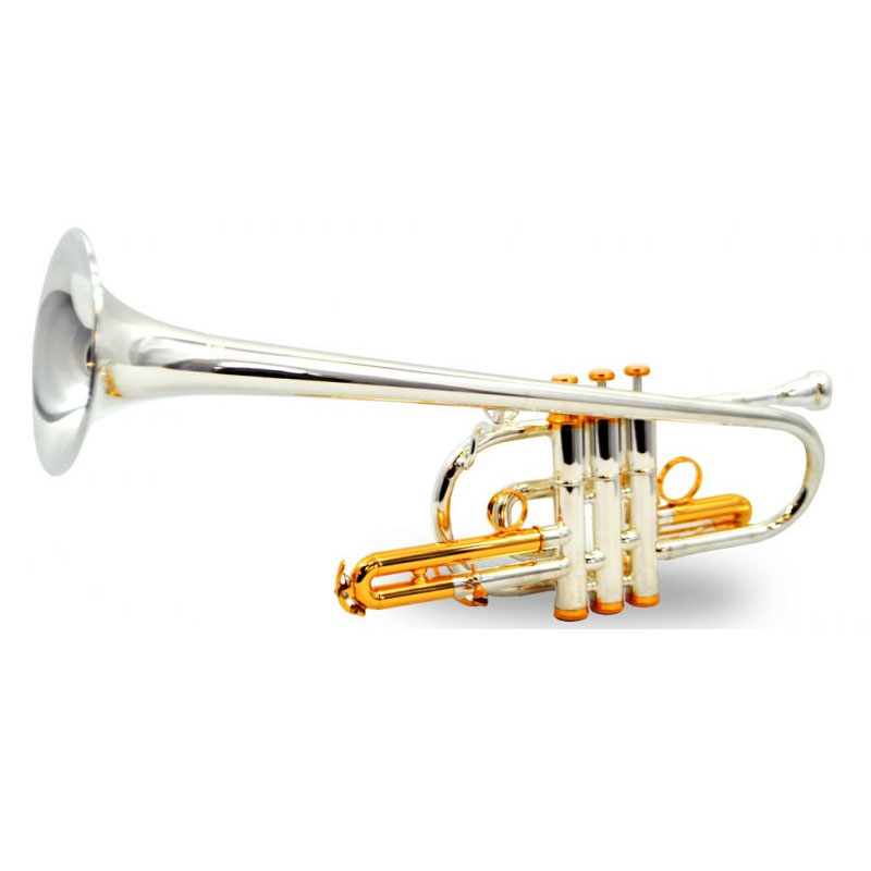 American Heritage BandLeader 45 Trumpet – Silver & Gold – Bb