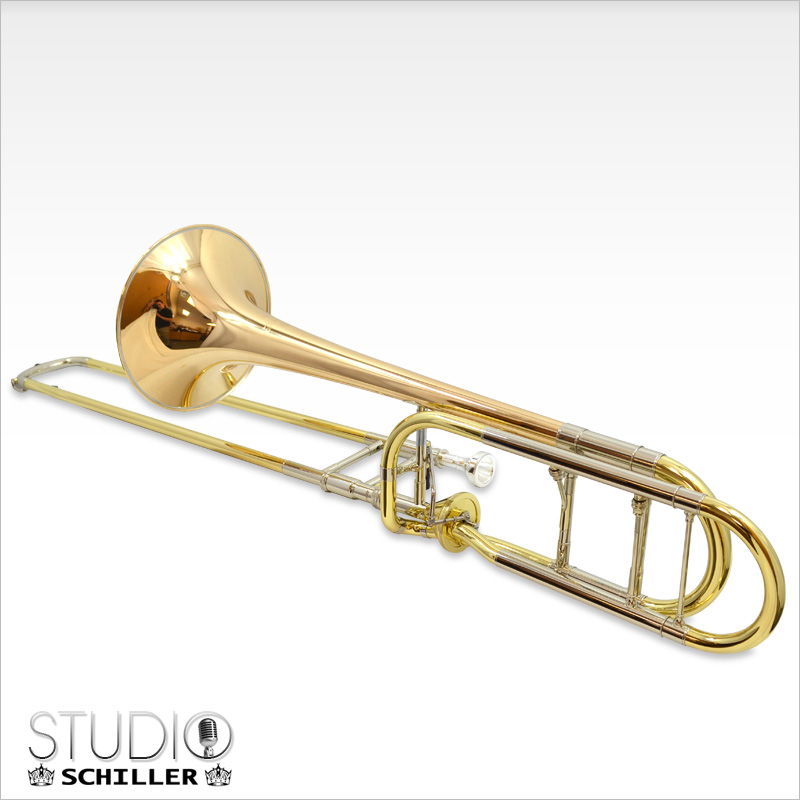 Studio Axial Flow Trombone with Rose Gold Brass Bell
