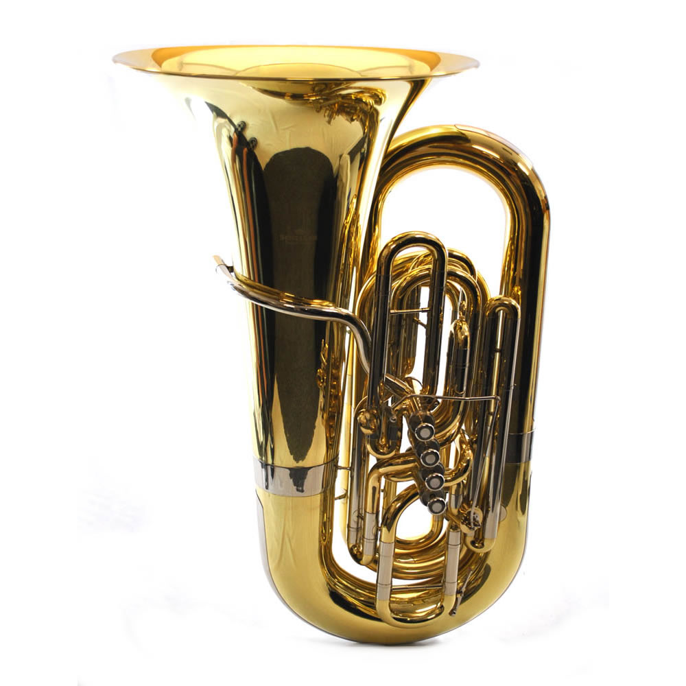 American Heritage BBb 5 Valve Piston Compensating Tuba – Brass