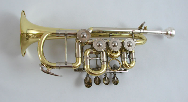 Elite Rotary Valve Piccolo Trumpet