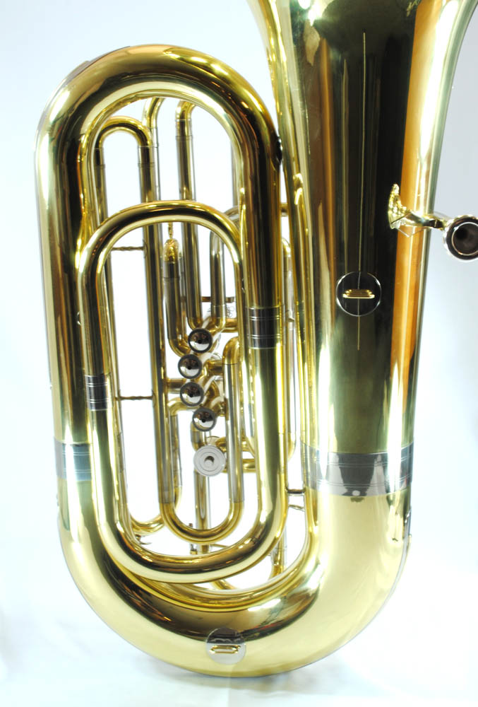 American Heritage CC 5 Valve Piston Compensating Tuba - Brass