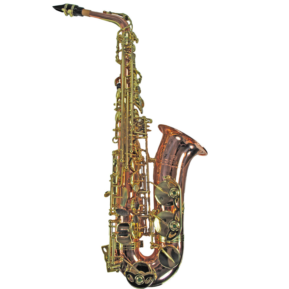 Elite V Alto Saxophone – Copper & Gold – Schiller Instruments 