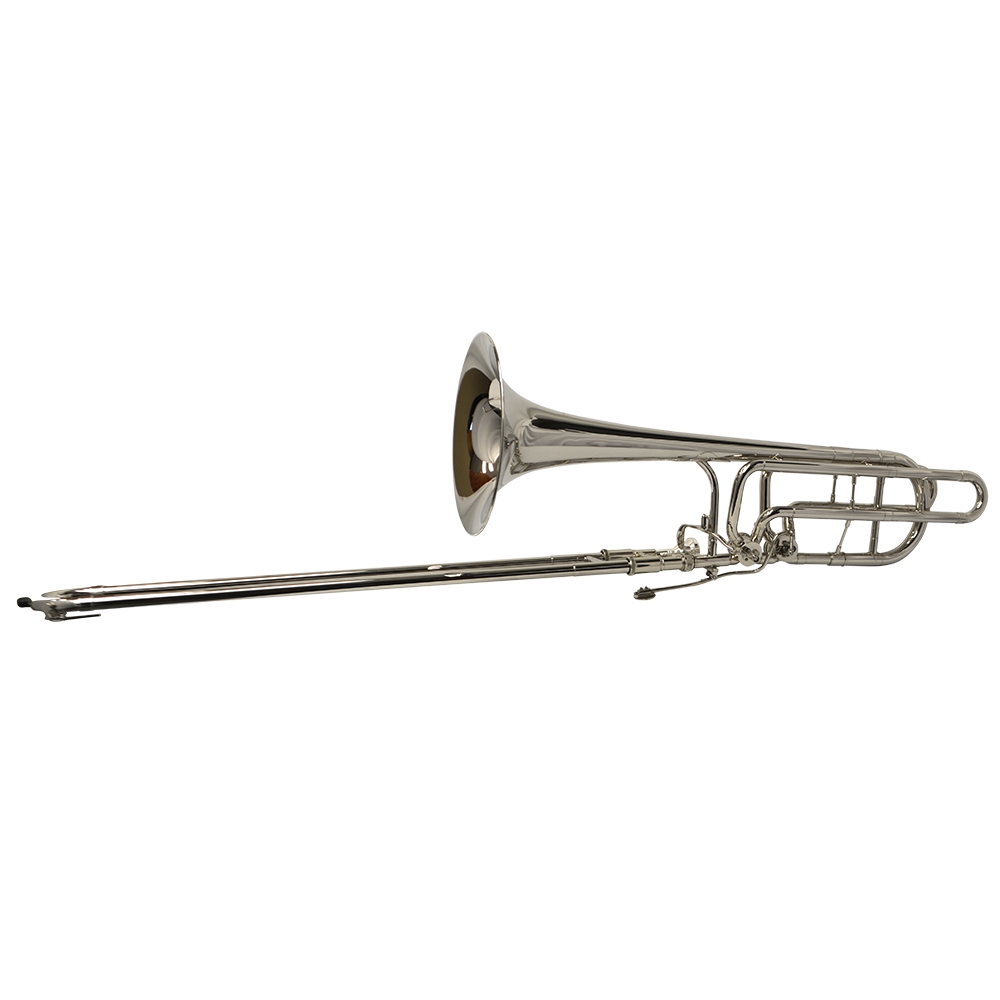 American Heritage Double Rotor Trombone – Nickel Plated
