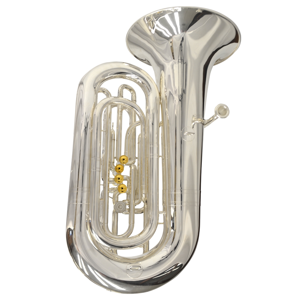 Elite CC Tuba - Silver Plated & Gold