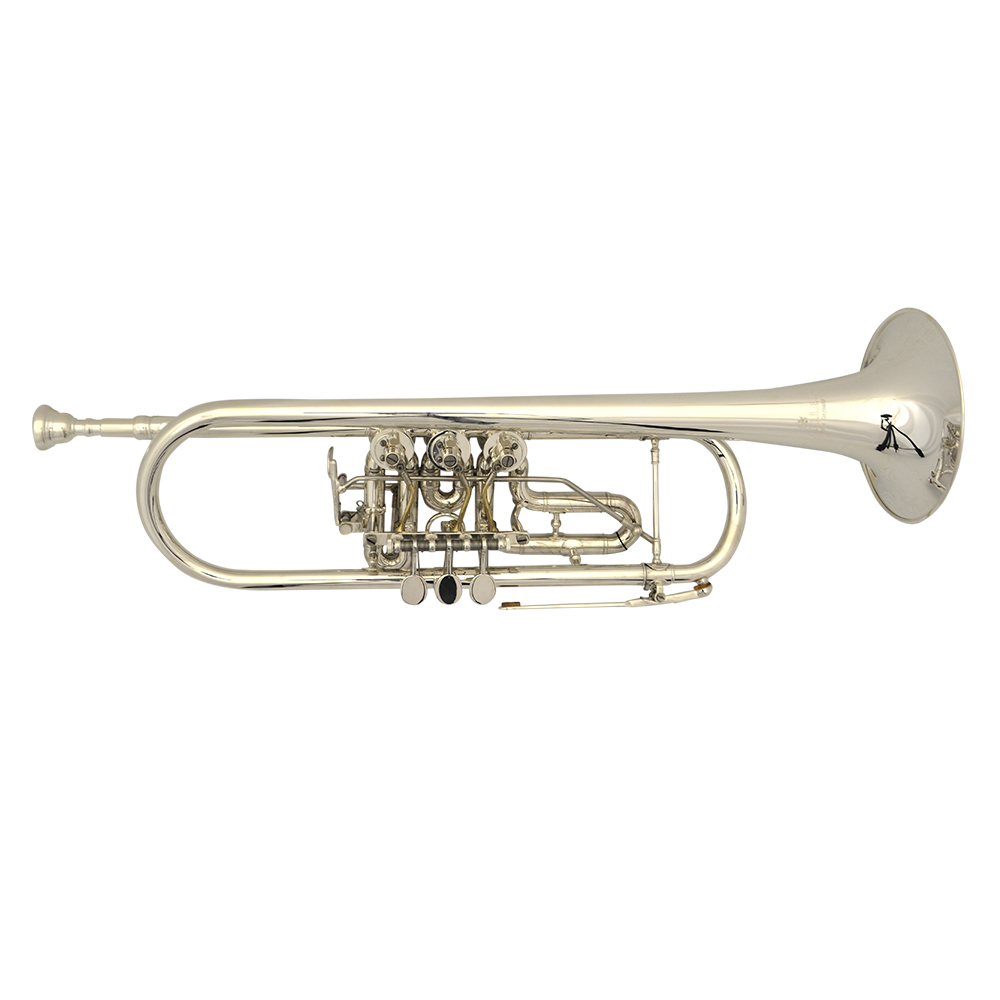 Elite Frankfurt Rotary Trumpet – Nickel