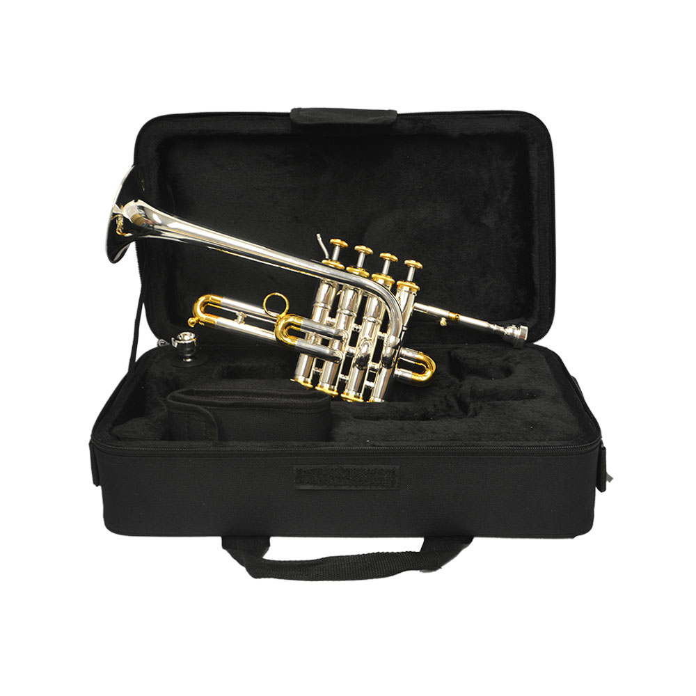 Elite Studio Piccolo Trumpet - Silver & Gold