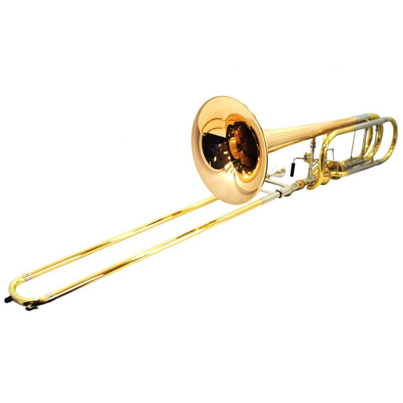 American Heritage Double Thayer Pro Trombone w/ Rose Bell