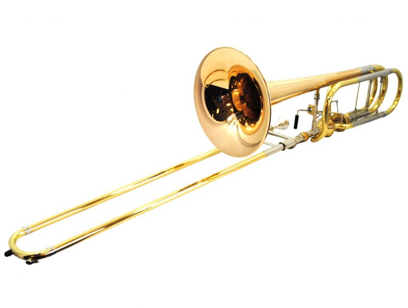 American Heritage Double Thayer Pro Trombone w/ Rose Bell