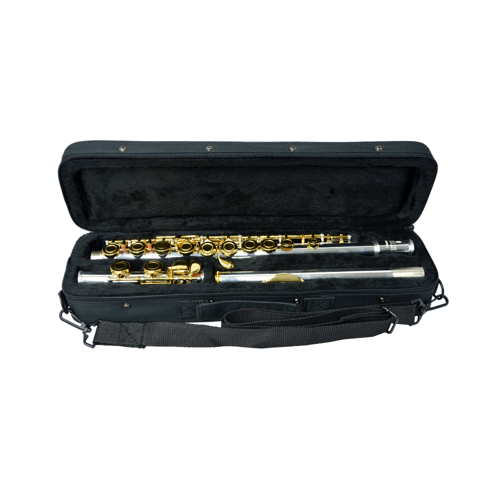 200 Series Flute - Silver Plated with Gold Keys