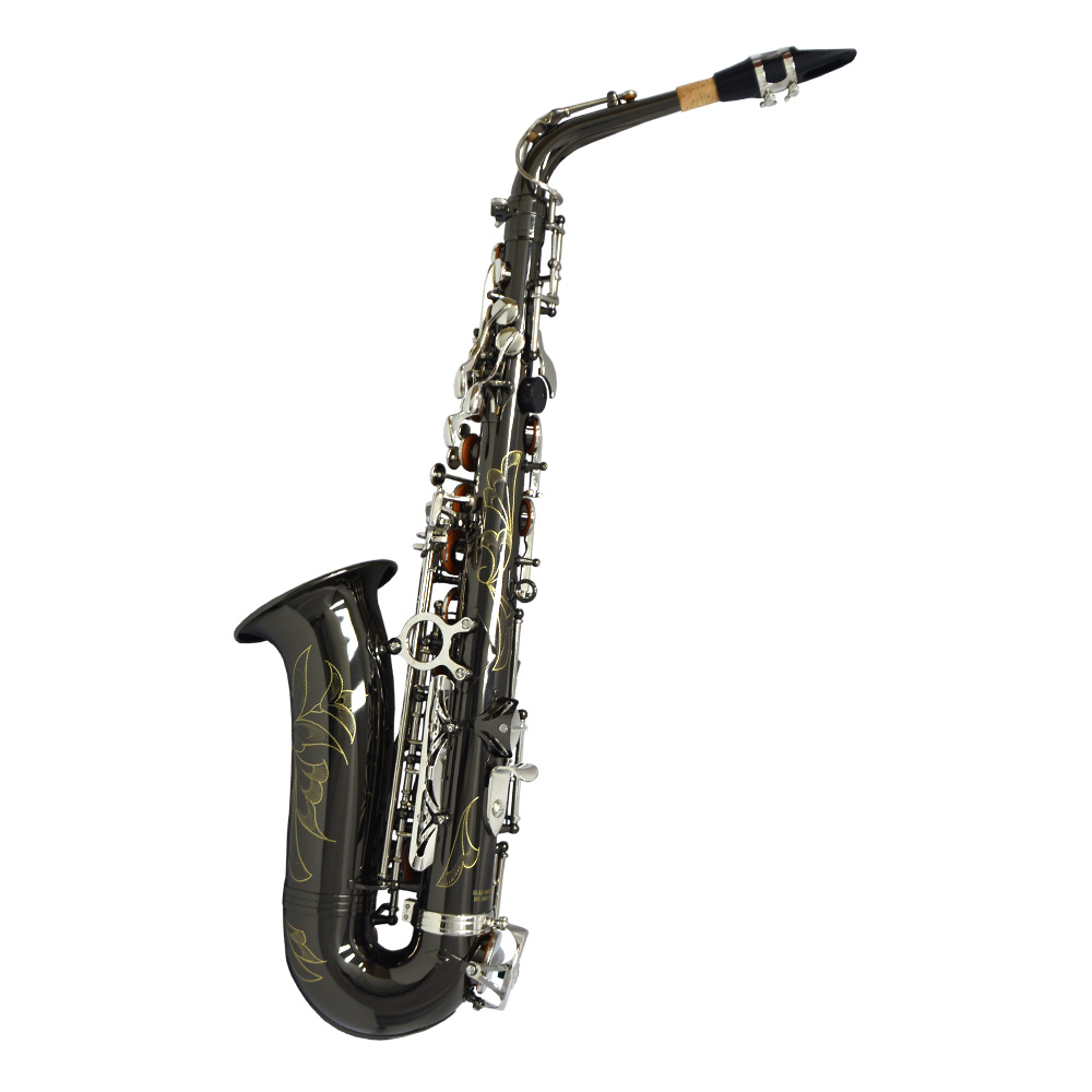 American Heritage 400 Alto Saxophone - Electro-Black and Silver