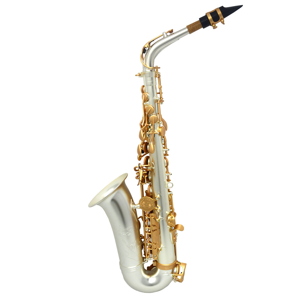 Premier Havana Alto Saxophone – Sandblasted Silver Plated w/ Totem