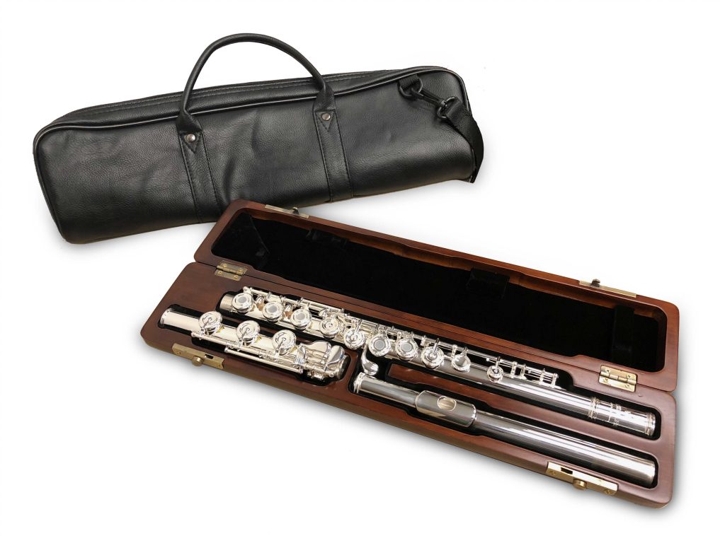 Elite Frankfurt Solid Sterling Flute with Soldiered & Rolled Tone Holes