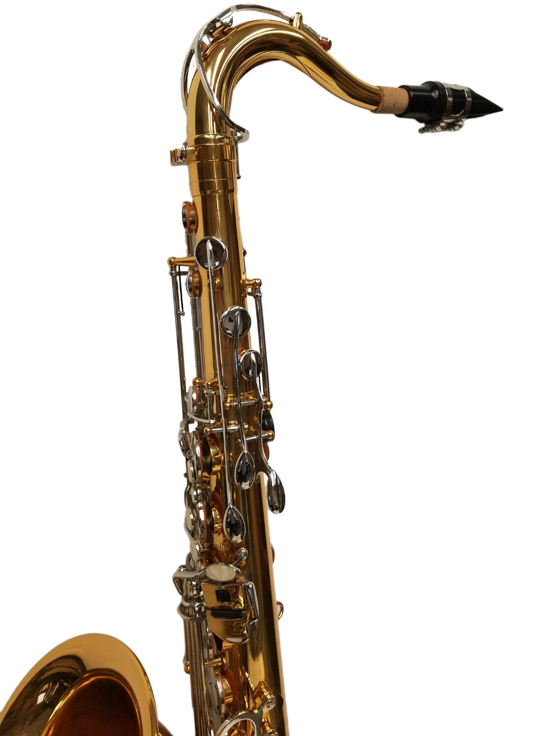 American Heritage 400 Tenor Saxophone – Gold Lacquer w/Nickel Keys