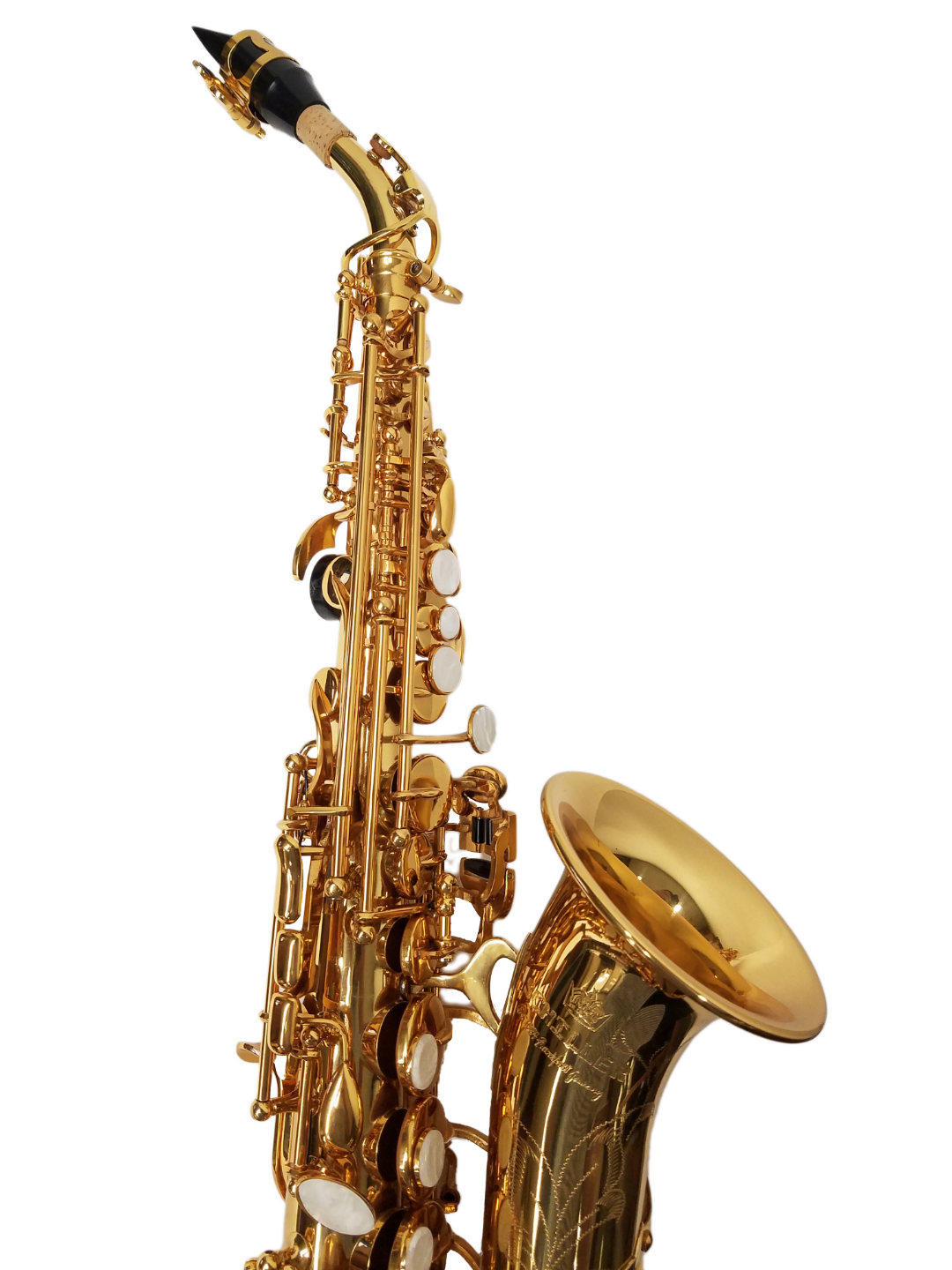 American Heritage 400 Curved Soprano Saxophone – Gold