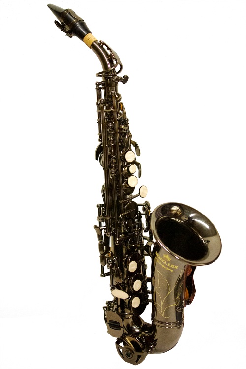 American Heritage 400 Curved Soprano Saxophone Black Nickel
