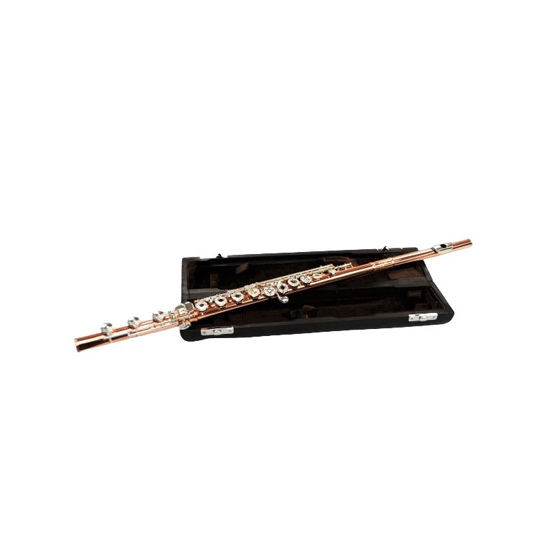 Elite Frankfurt Solid Copper Flute with Soldiered & Rolled Tone Holes Engraved