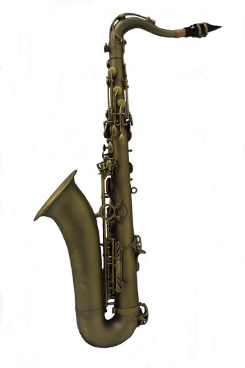 Elite Luxus Tenor Saxophone – Antique Brass Finish