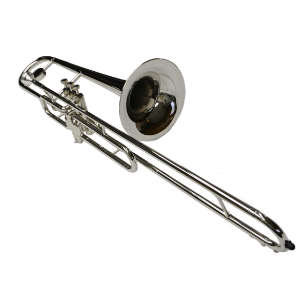 American Heritage Bb Valve Trombone - Nickel