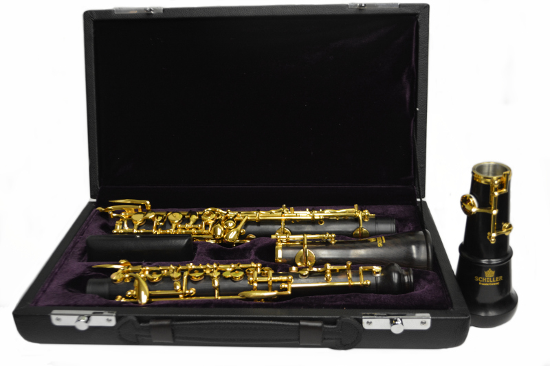 Elite VI Professional Oboe with 2 Bells – Gold