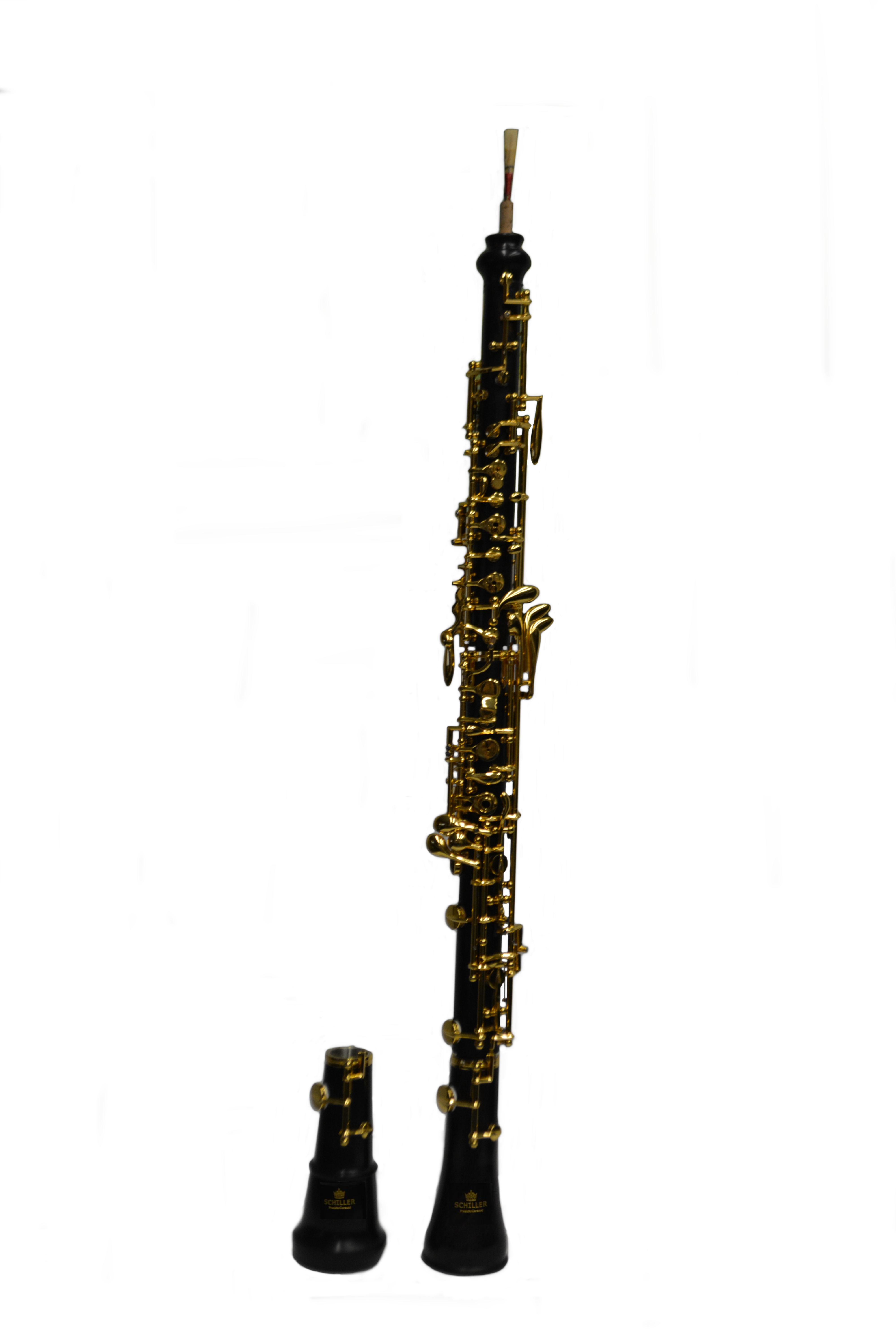 Elite VI Professional Oboe with 2 Bells – Gold