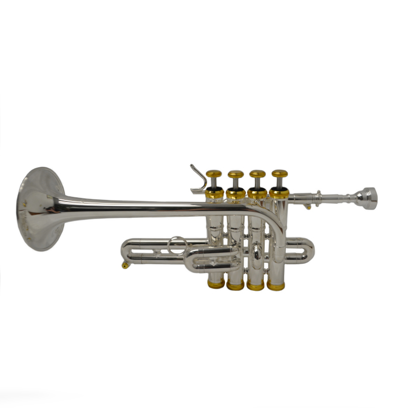 Elite Studio Piccolo Trumpet – Silver & Gold