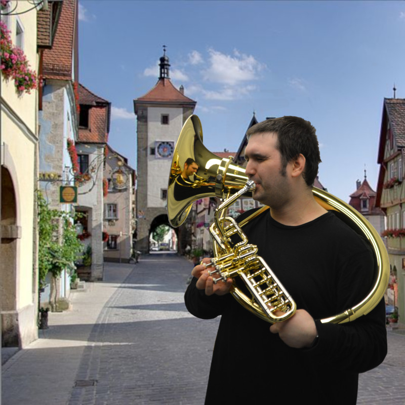 Frankfurt German Brass Band Euphonium – Silver