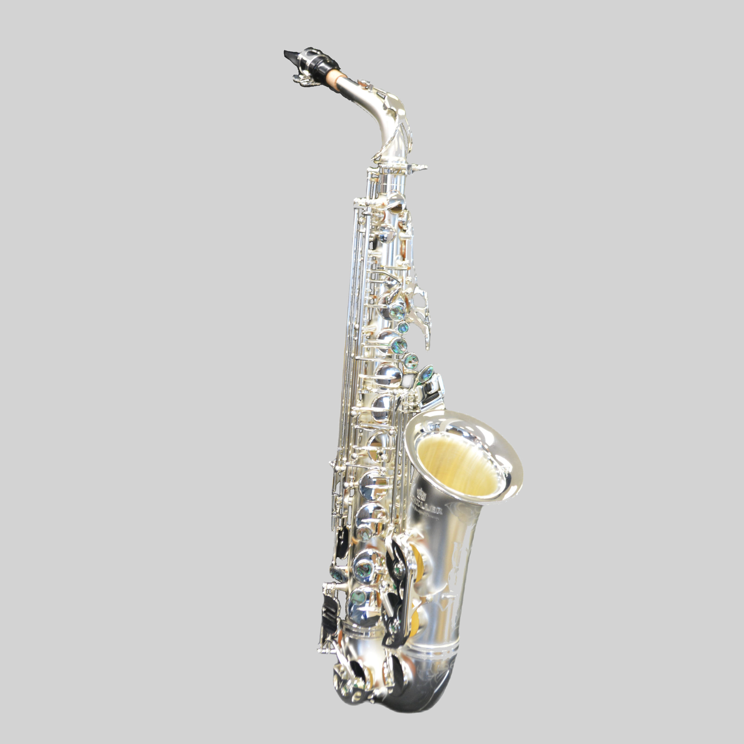 Elite V Alto Saxophone Satin Silver