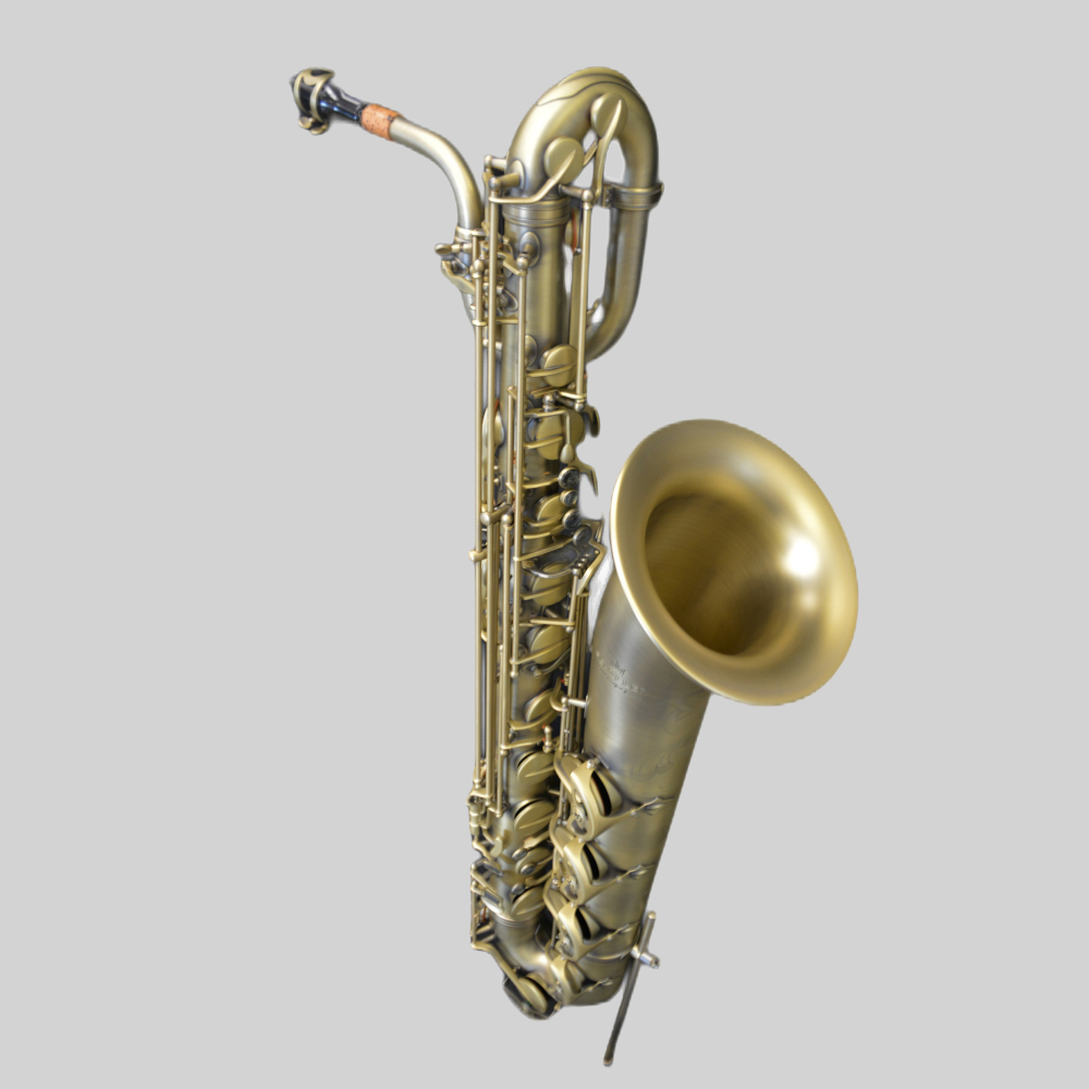 Elite V Baritone Saxophone Luxus Brass Plated