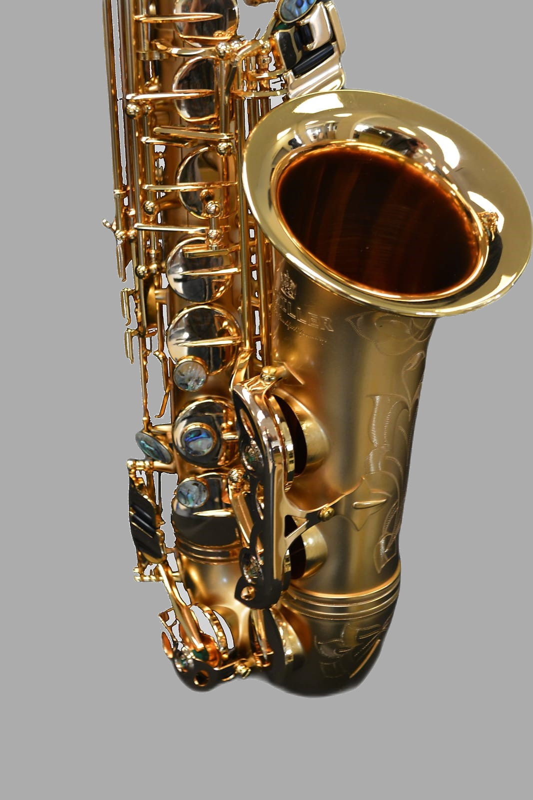 Elite V Alto Saxophone Satin Gold/Gold Big Bell