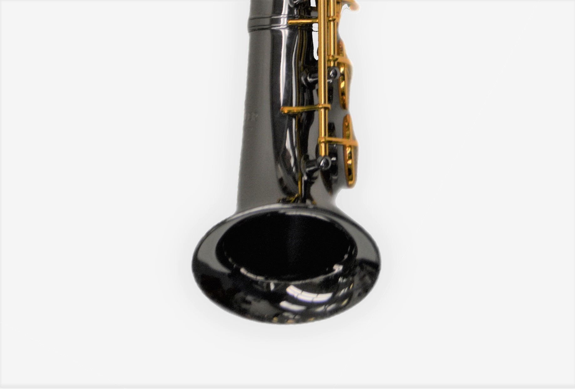 Elite V Semi Curved Soprano Saxophone Black/Gold