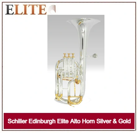 SCHILLER EDINBURG ELITE ALTO SILVER/GOLD