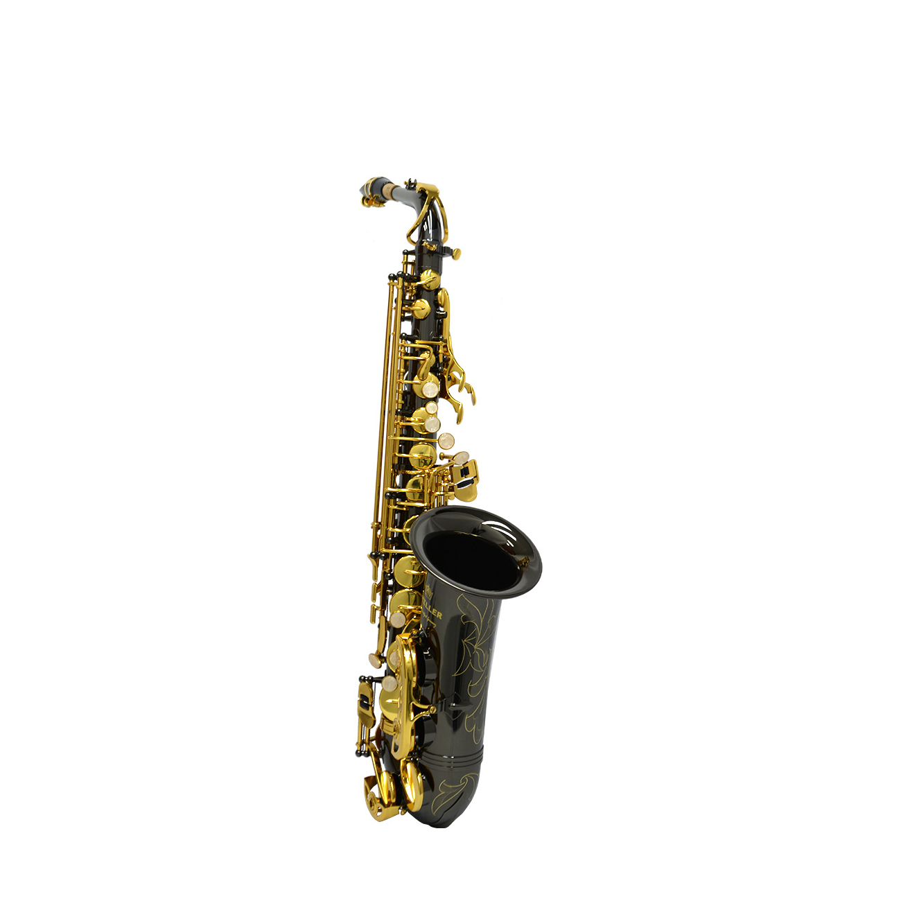 American Heritage 400 Alto Saxophone - Electro-Black and Gold