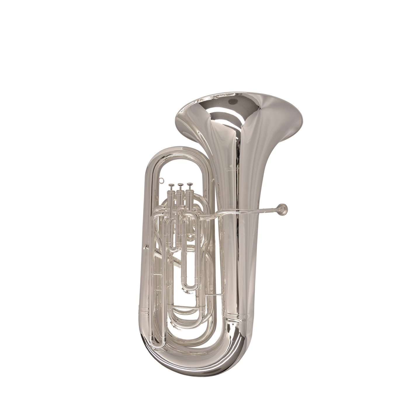 Elite Compensating Tuba BBb - Silver Plated