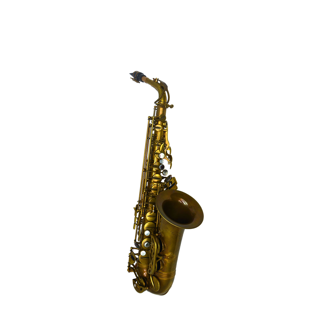 Premier Havana Alto Saxophone - Light Unlacquered Duralast Finish